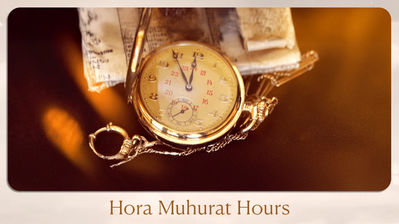 Hora Muhurat Hours